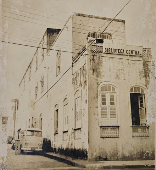 Terceiro prédio da Biblioteca Central inaugurado em 1969